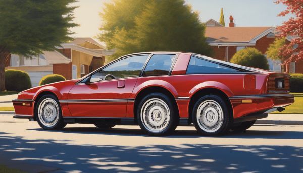 La Pontiac Fiero, une sportive à prix accessible